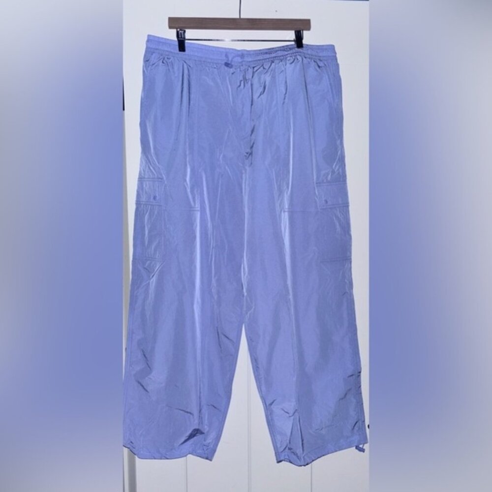 NEW Pink Victoria’s Secret Parachute Cargo  Pant Women XXL Casual Cool Campus